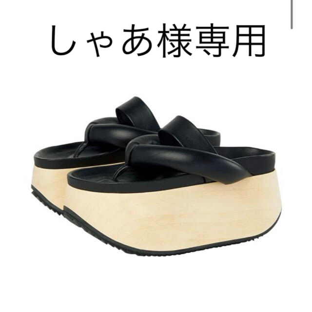 JIL SANDER トングサンダル　厚底