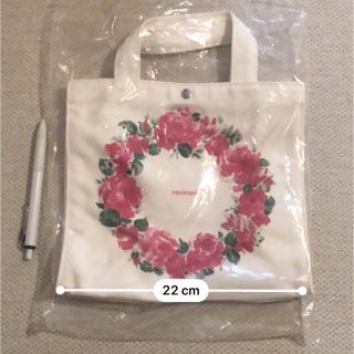 高島屋　オリジナル　バラのショッピングバッグ(トートバッグ)