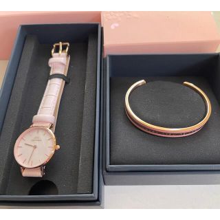 ダニエルウェリントン(Daniel Wellington)の値下げ ダニエルウェリントン 時計&バングル セット(腕時計)