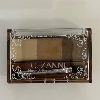 セザンヌケショウヒン(CEZANNE（セザンヌ化粧品）)のセザンヌ ノーズ＆アイブロウパウダー 01 キャメル(3g)(アイブロウペンシル)