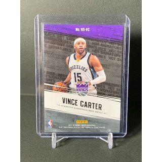 PANINI HOOPS　Vince Carter autograph 25シリ