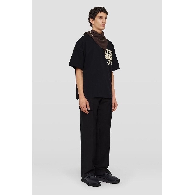 Jil Sander(ジルサンダー)のJIL SANDER 22ss グラフィックTシャツ L BLACK 美品タグ付 メンズのトップス(Tシャツ/カットソー(半袖/袖なし))の商品写真