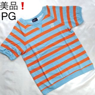 パーリーゲイツ(PEARLY GATES)の美品❗パーリーゲイツ/PG　レディースゴルフ　半袖カットソー　サイズ1/M(ウエア)