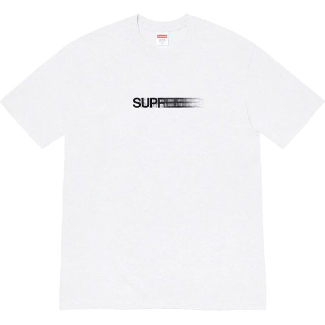 Supreme motion logo tee  Ash Gray  M