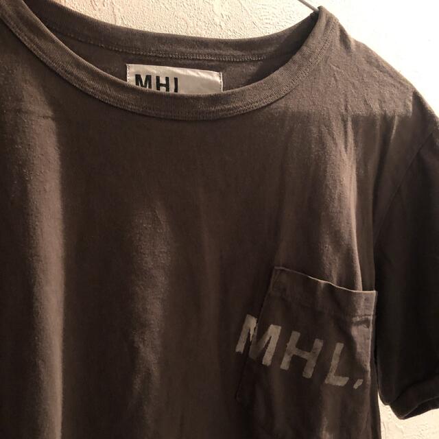 MARGARET HOWELL(マーガレットハウエル)のMHL.(エムエイチエル) 半袖 Tシャツ レディースのトップス(シャツ/ブラウス(半袖/袖なし))の商品写真