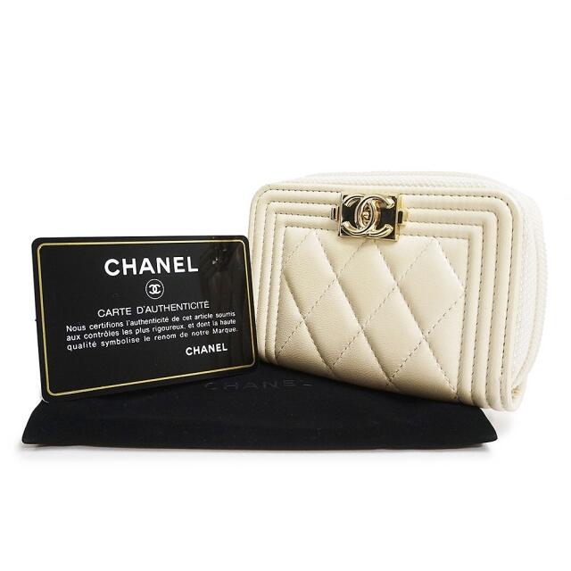 カテゴリ CHANEL - シャネル ラムスキン ボーイシャネル コインケース