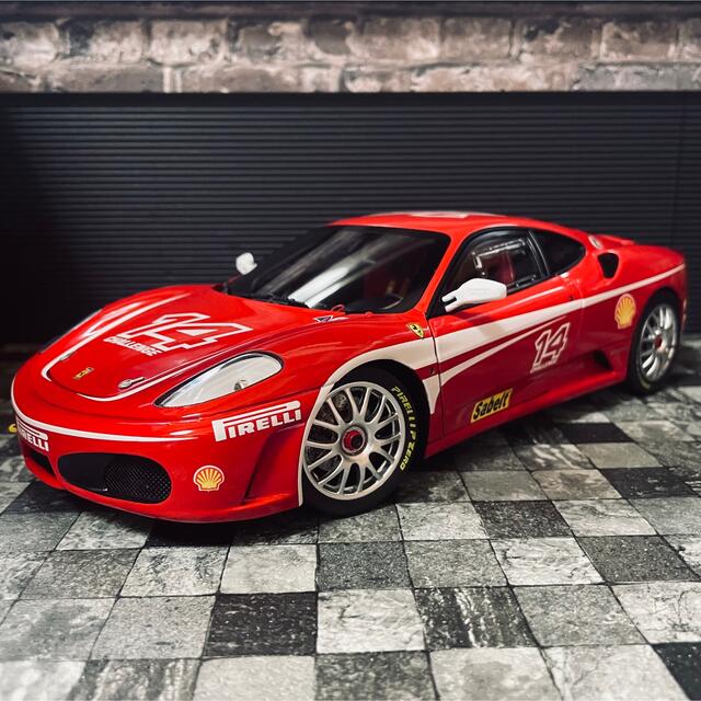 Ferrari(フェラーリ)の1/18 マテルエリート フェラーリ F430 チャレンジ エンタメ/ホビーのおもちゃ/ぬいぐるみ(ミニカー)の商品写真