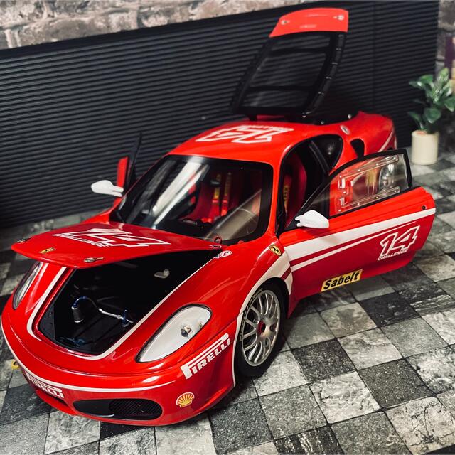 Ferrari - 1/18 マテルエリート フェラーリ F430 チャレンジの通販 by 