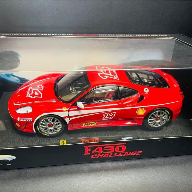 Ferrari(フェラーリ)の1/18 マテルエリート フェラーリ F430 チャレンジ エンタメ/ホビーのおもちゃ/ぬいぐるみ(ミニカー)の商品写真