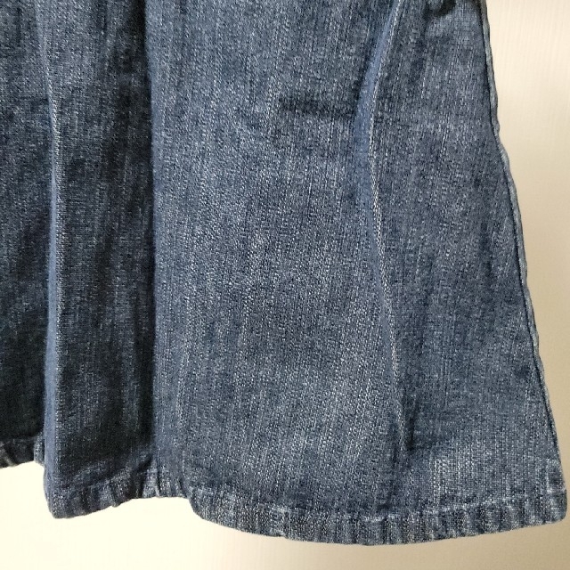 babyGAP(ベビーギャップ)のBABYGAPデニムジャンパースカート95 キッズ/ベビー/マタニティのキッズ服女の子用(90cm~)(ワンピース)の商品写真