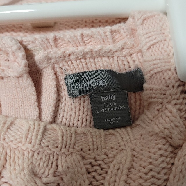 babyGAP(ベビーギャップ)のBABYGAPニットセーター70 キッズ/ベビー/マタニティのベビー服(~85cm)(ニット/セーター)の商品写真
