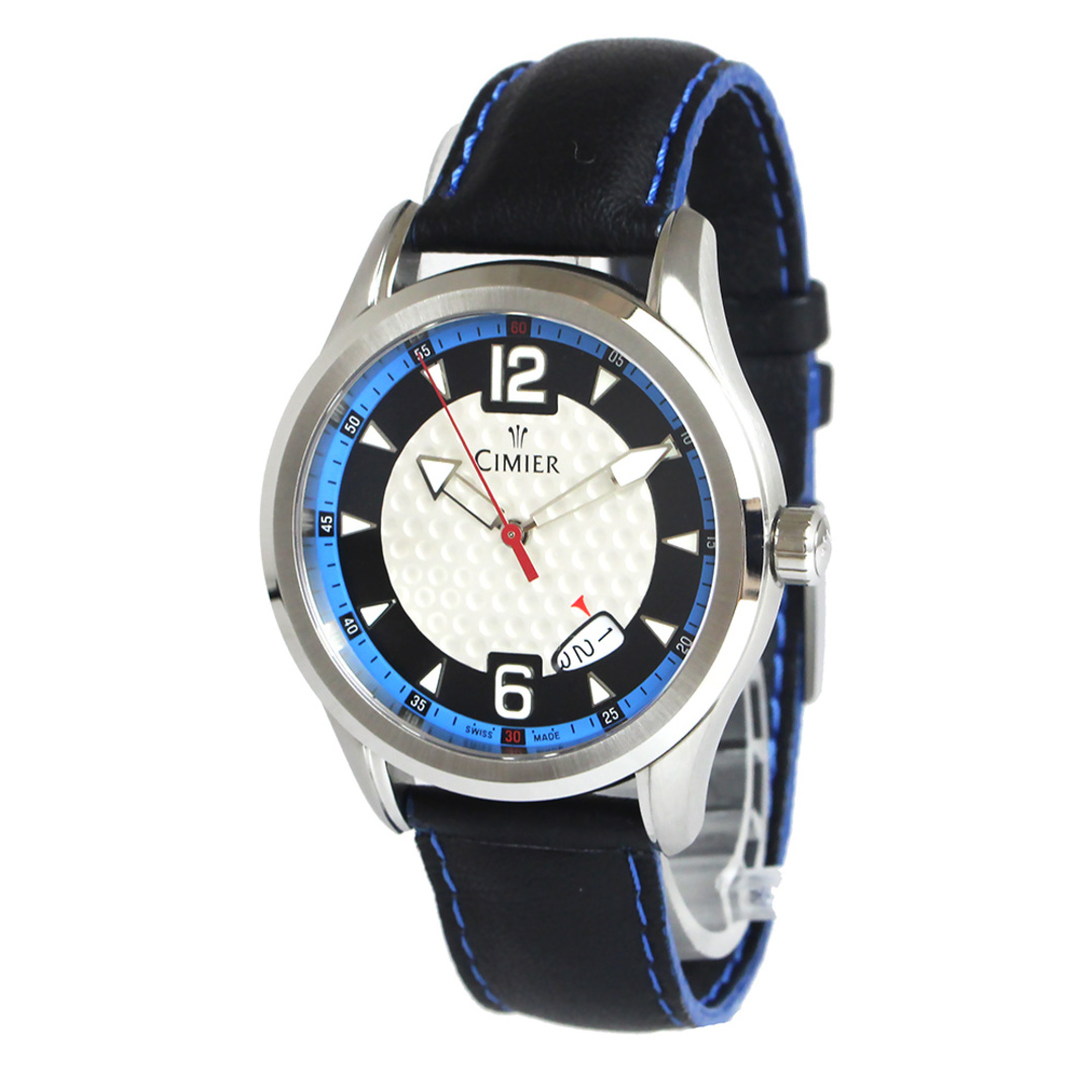 シミエール バーディ ゴルフボール 腕時計 2499-SS011 ブルー（美品）
