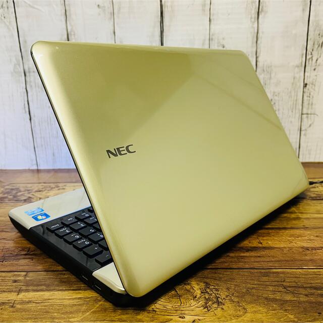 NEC(エヌイーシー)の【だつお様専用】Blu-ray/NECノートパソコン/Windows10搭載 スマホ/家電/カメラのPC/タブレット(ノートPC)の商品写真