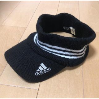 アディダス(adidas)のアディダス　冬用　サンバイザー(サンバイザー)