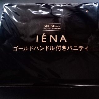 イエナ(IENA)のオトナミューズ 10月号 IENA ゴールドハンドル付きバニティ(ポーチ)