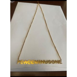 ピースマイナスワン(PEACEMINUSONE)のpeaceminusone ネックレス(ネックレス)