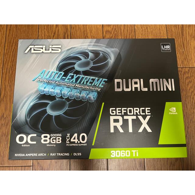 ASUS RTX3060tiPCパーツ