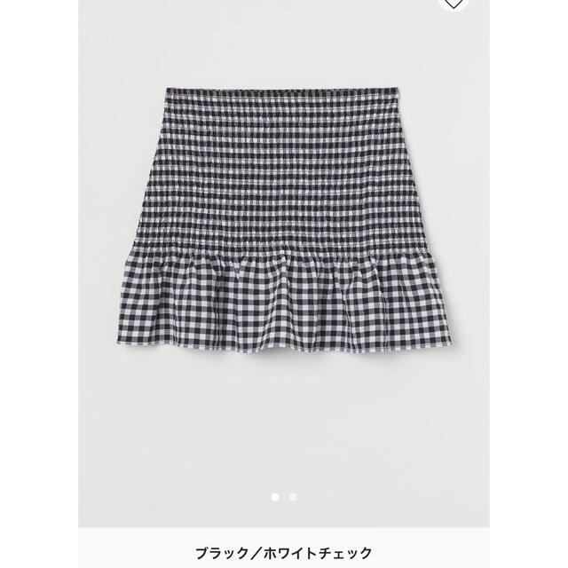 H&H(エイチアンドエイチ)のH&M  チェック柄スカート　新品未使用 レディースのスカート(ミニスカート)の商品写真