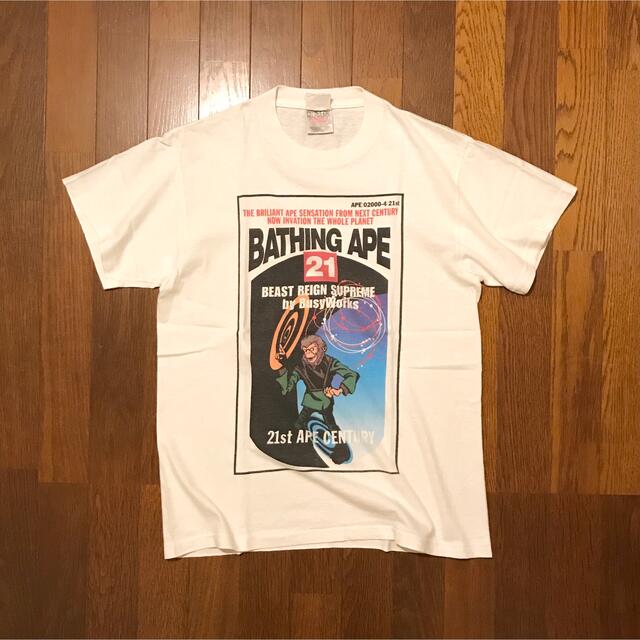 A BATHING APE - 激レア!90's A BATHING APE“猿の惑星”VINTAGE T