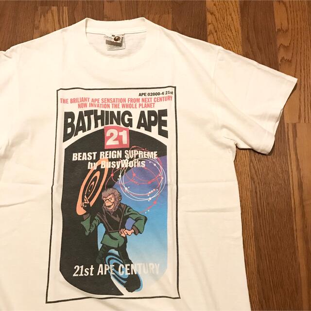 初期 A BATHING APE エイプ 希少 ブラウン 90’s Tシャツ