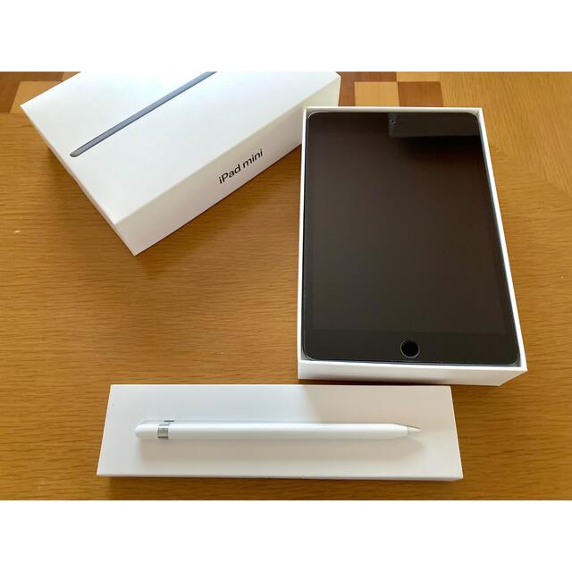 iPad mini5 Wi-Fi 64GB ＋Appleペンシル（第1世代）付 - タブレット