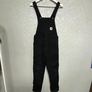 カーハートダブリューアイピー(Charhartt WIP)のCARHARTT W’BIB OVERALL 黒 XS(サロペット/オーバーオール)