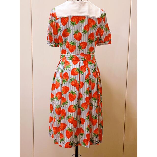 単品購入可 ジェーンマープル strawberry meets stripe ワンピース