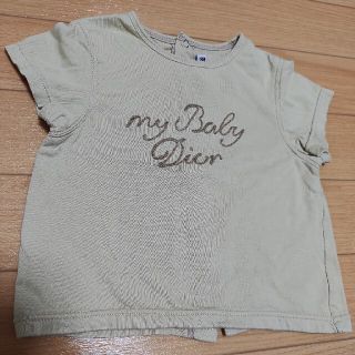 ベビーディオール(baby Dior)のベビーディオール　Tシャツ　18M 70cm(Ｔシャツ)