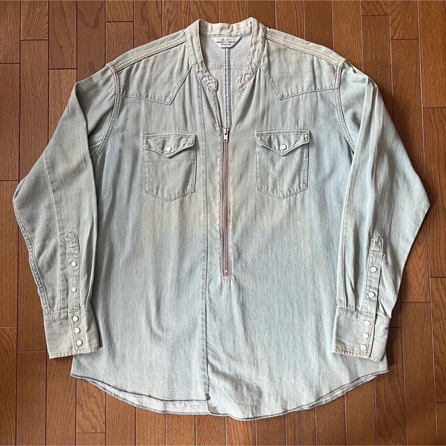 UNUSED / アンユーズド　デニム プルオーバーシャツ8oz denim