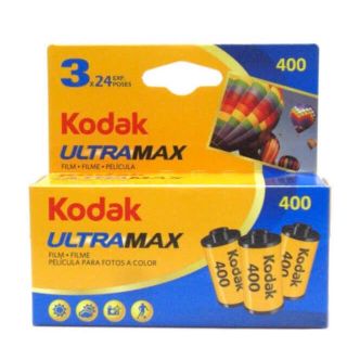 コダックカラーネガフィルム ULTRA MAX 400 35mm 24枚撮り (フィルムカメラ)