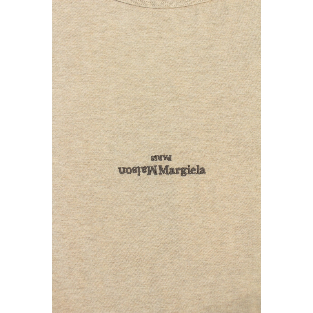 メゾンマルジェラ 21AW S50GC0659 ロゴ刺繍Tシャツ  メンズ 54