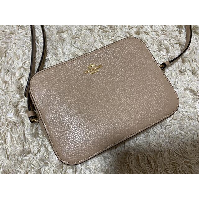 coach ショルダーバック　ベージュ