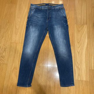 ザラ(ZARA)のZARA パンツ　テーパード　ストレッチパンツ　US36(デニム/ジーンズ)