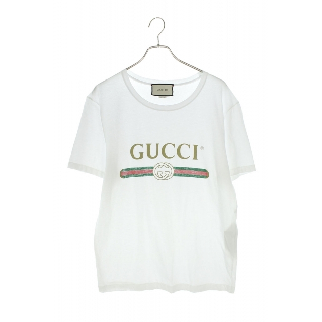 2022年新作 440103 グッチ - Gucci X3F05 S ヴィンテージロゴプリントTシャツ Tシャツ/カットソー(半袖/袖なし)