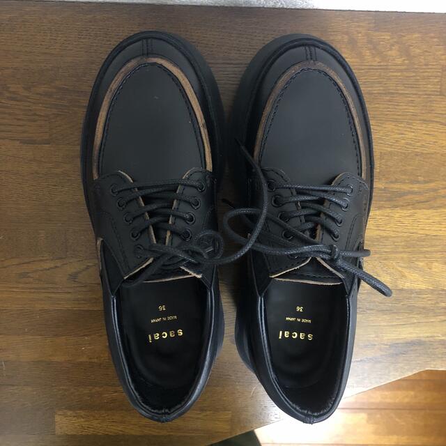sacai サカイ 2022SS ダービーシューズ サイズ36 完売品 美品