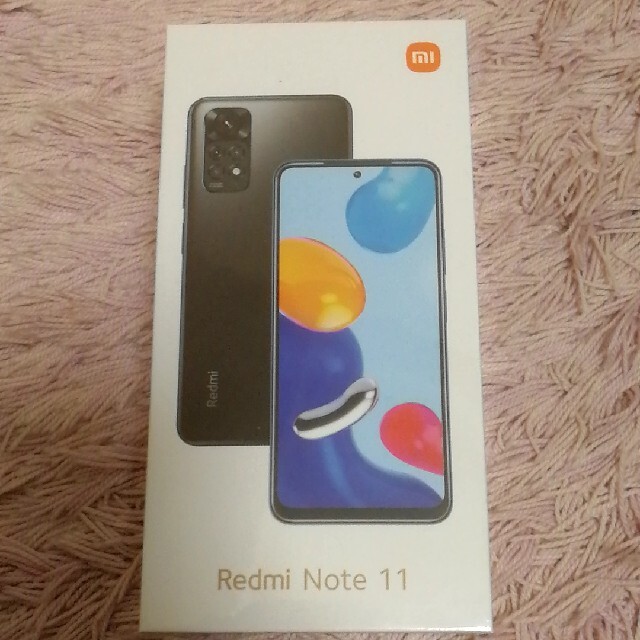 スマートフォン本体Redmi Note 11 未開封　sim フリー　未開封