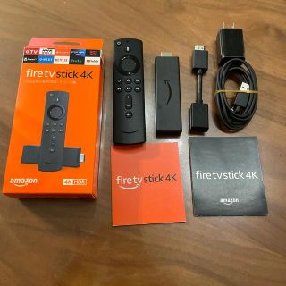 動作品 付属品完備 fire TV stick 4k HDR(テレビ)