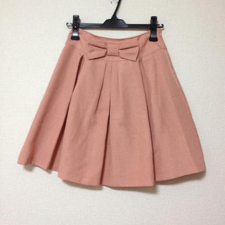 オリーブデオリーブ(OLIVEdesOLIVE)のピンクスカート♡(ひざ丈スカート)