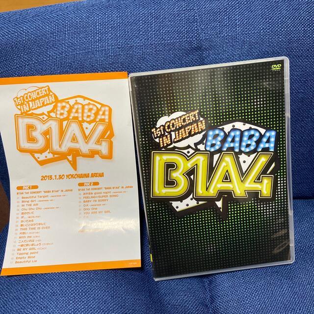 B1A4(ビーワンエーフォー)のB1A4　1st　CONCERT　“BABA　B1A4”　IN　JAPAN DV エンタメ/ホビーのDVD/ブルーレイ(ミュージック)の商品写真