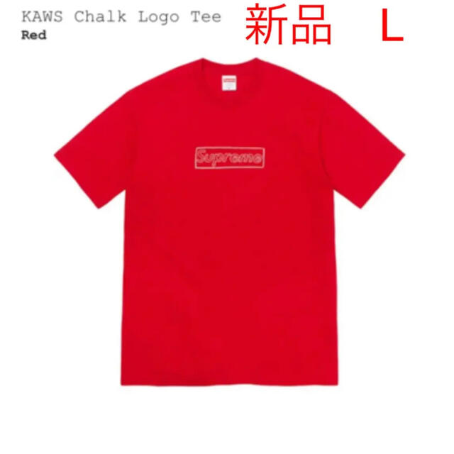 SUPREME シュプリーム  KAWS カウズ Tシャツ ボックスロゴ L