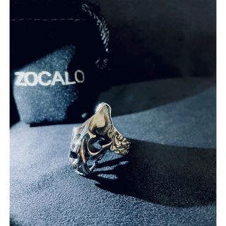 ソカロ(ZOCALO)の【美品】ZOCALO サーベルタイガーリング S (リング(指輪))