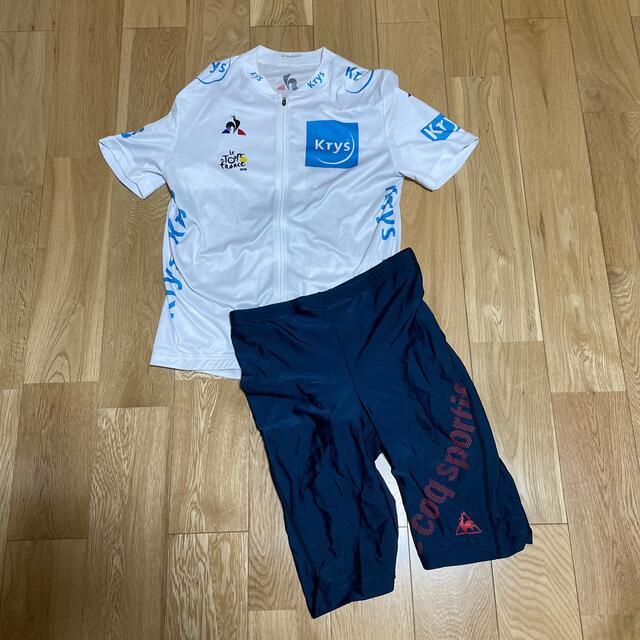 ウエアle coq sportif ルコック サイクルジャージ　上下セット　L