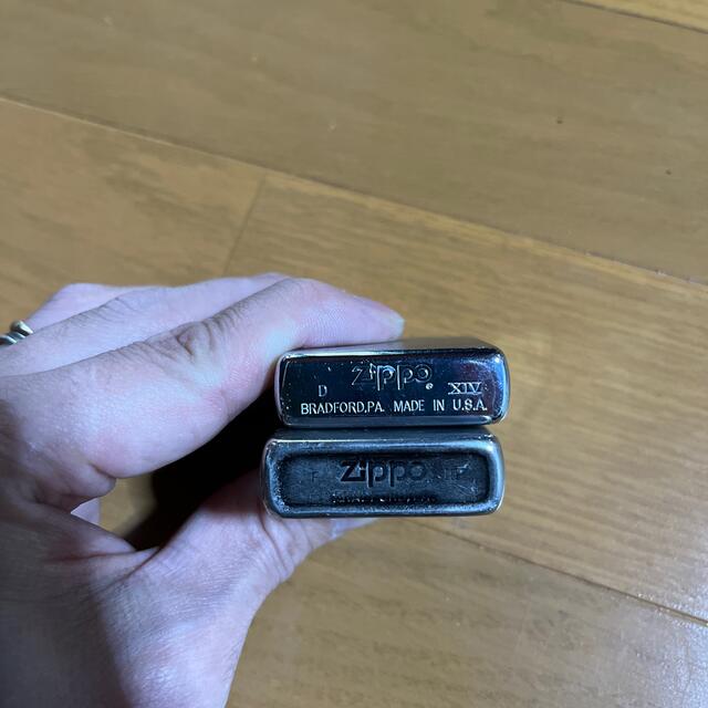 ZIPPO(ジッポー)のzippo ２つ メンズのファッション小物(タバコグッズ)の商品写真