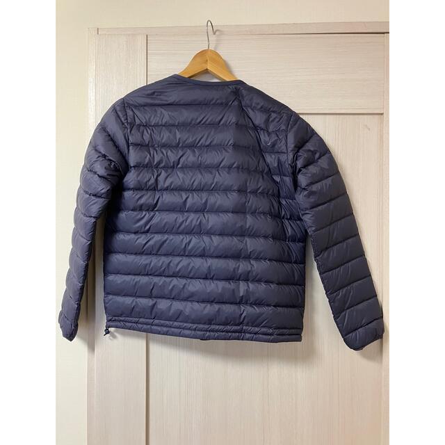 Ray BEAMS DANTON インナー ダウン ネイビー
