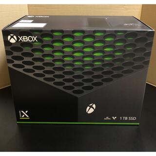 エックスボックス(Xbox)のXBOX Series X RRT-00015　新品未開封品(家庭用ゲーム機本体)