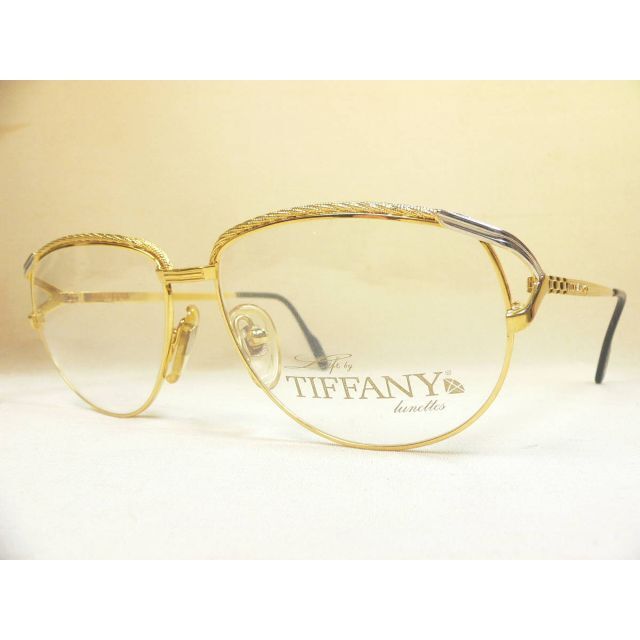 メンズTIFFANY LUNETTES ヴィンテージ 眼鏡 フレーム ティファニー