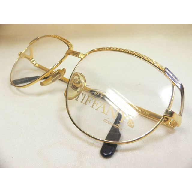 Tiffany & Co.(ティファニー)のTIFFANY LUNETTES ヴィンテージ 眼鏡 フレーム ティファニー メンズのファッション小物(サングラス/メガネ)の商品写真