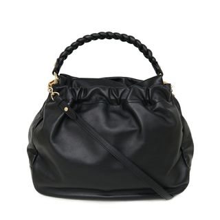 miumiu - ミュウミュウ レザー 2WAY ホーボーショルダーバッグ(新品