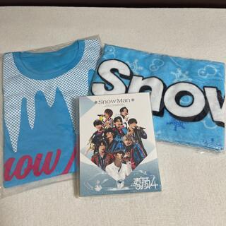 素顔4 SnowMan盤 マフラータオル+Tシャツ