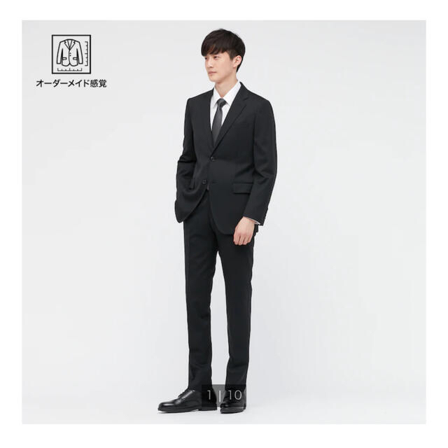 お値下げしました！新品・未使用UNIQLO ストレッチウールスリムフィットパンツ